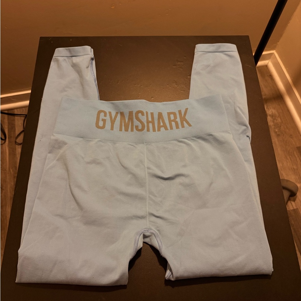 Gymshark Sky Blue High-Waisted Leggings